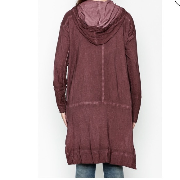 Pol French Terry long jacket sweatshirt L - Picture 2 of 8